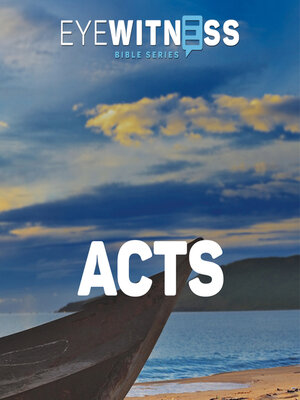 cover image of Eyewitness Bible Series: Acts
